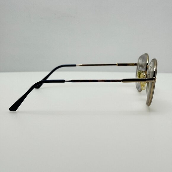 Giorgio Vincente Eyeglasses Eye Glasses Frames France GV 220 Demi Blue 53-17-135 main image 4